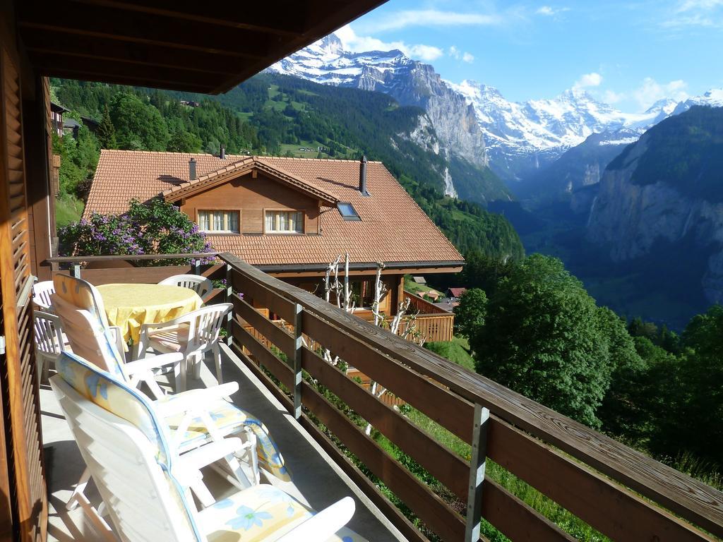 Chalet Gerbera Apartment Wengen Exterior photo