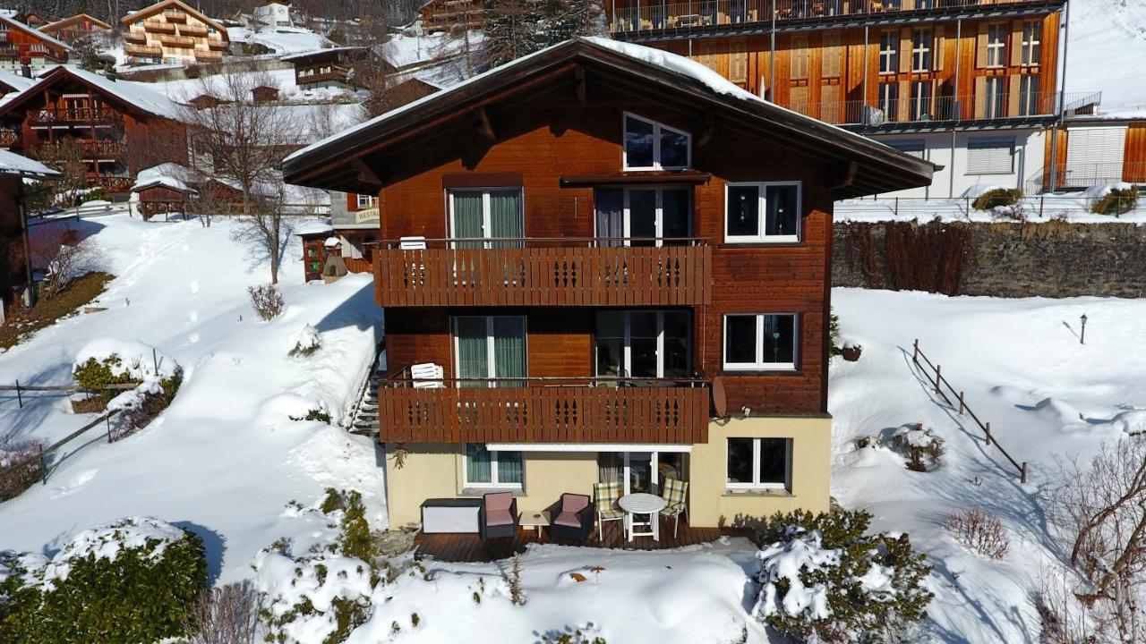 Chalet Gerbera Apartment Wengen Exterior photo